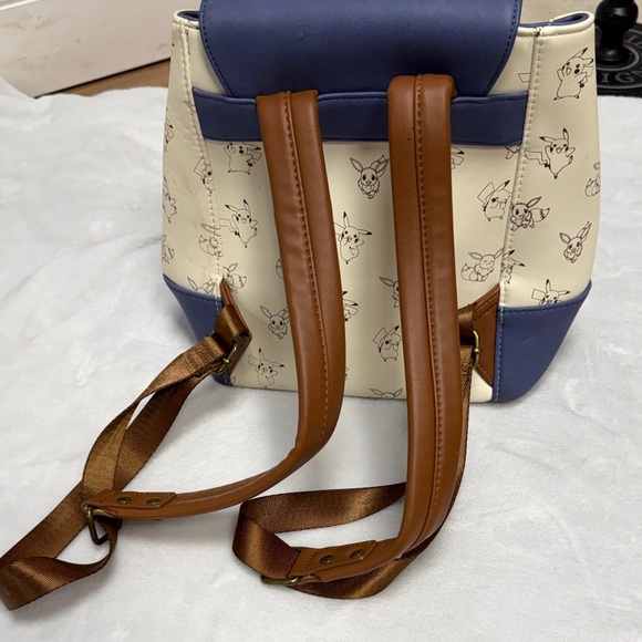 Loungefly Blue and Cream Pokémon Backpack main image 4